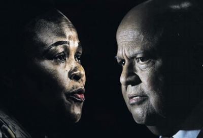 EFF, Mkhwebane set to oppose Gordhan’s attempt to interdict remedial action
