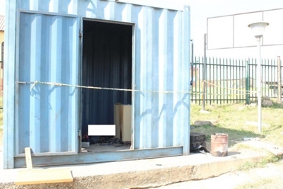 Dead man found in Tembisa shipping container