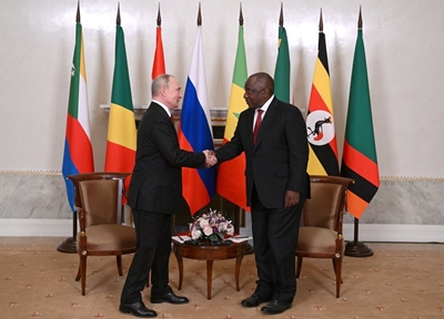 Russian President will not attend BRICS Summit