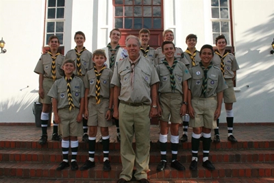 Scouts celebrate Scouting's founder