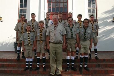 Scouts celebrate Scouting's founder
