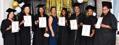 Delight over home-based carers' exam success