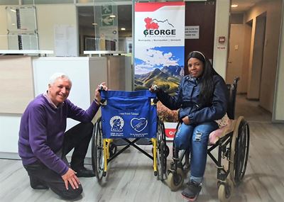 Local paraplegic receives 'love from Taiwan'