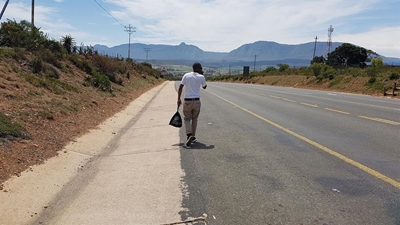 Don't be the walking dead, be visible on our roads instead