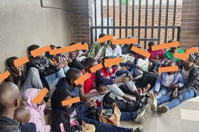BMA intercepts yet another group of children at Beitbridge border