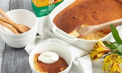 Sunday spoil: Baked orange pudding