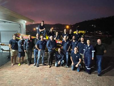 Pre-season mayoral visit to NSRI Station 23