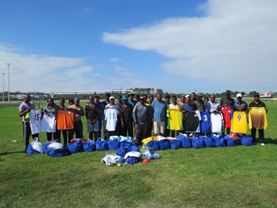 Casino Community Trust donates soccer kit