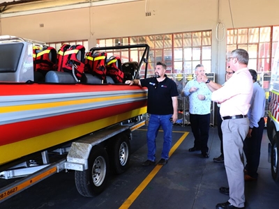 Another first for Mossel Bay Fire services