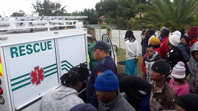 Sedgefield protest: Rubber bullets fired