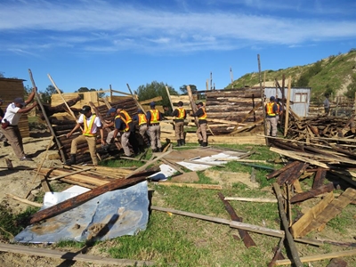 Municipality demolishes more illegal shacks