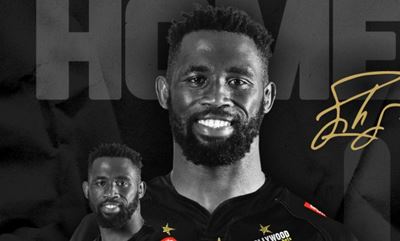 Video: Siya Kolisi ‘back home’ with Sharks