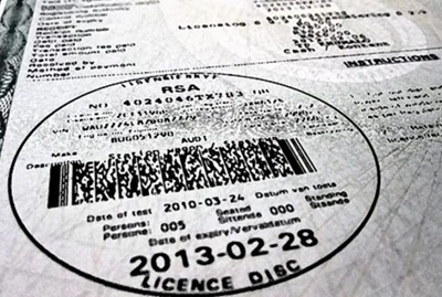 No grace period for vehicle discs expired during lockdown