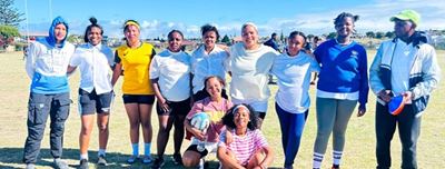 Rugby practice held for schoolgirls at Hillcrest grounds