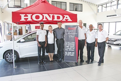 Honda appreciation day a real treat