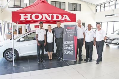 Honda appreciation day a real treat