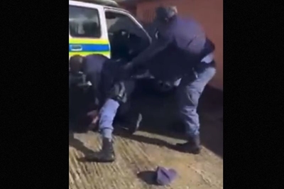 Ipid probing two police officers filmed beating man in Fish Hoek