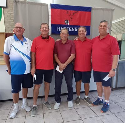 Hartenbos rolbalklub hou opwindende mannedag