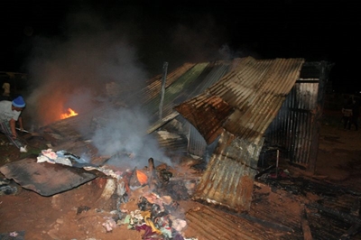 Fire in Riemvasmaak 