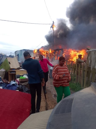 Local fires on Firefighter's Day