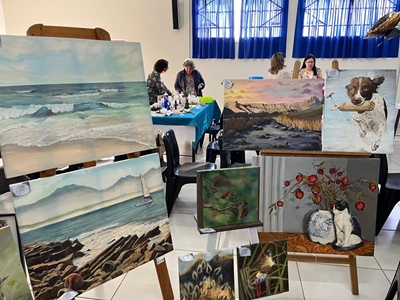 Mosselbaai-kunsmaand begin in Danabaai
