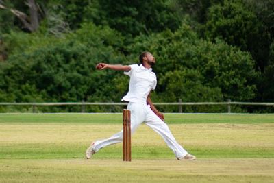 Weather dampens cricket party