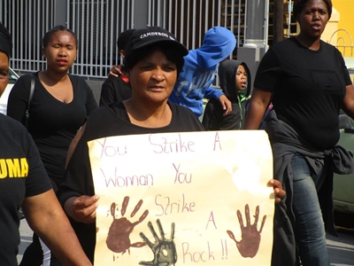Aberdeen women won’t stand for violence