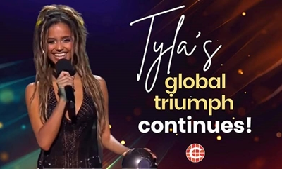 Video: Tyla wins big at MTV EMAs