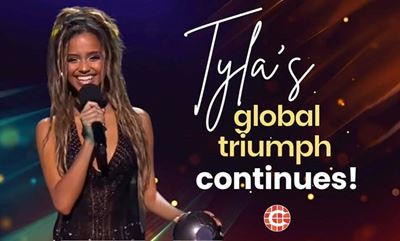 Video: Tyla wins big at MTV EMAs