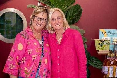 Pink tea party brings festive cheer and hope