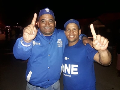 Wen in Hessequa-wyk 'n eerste vir DA