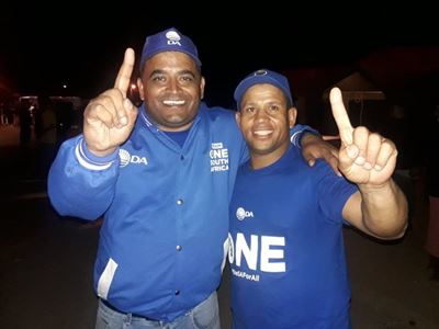 Wen in Hessequa-wyk 'n eerste vir DA