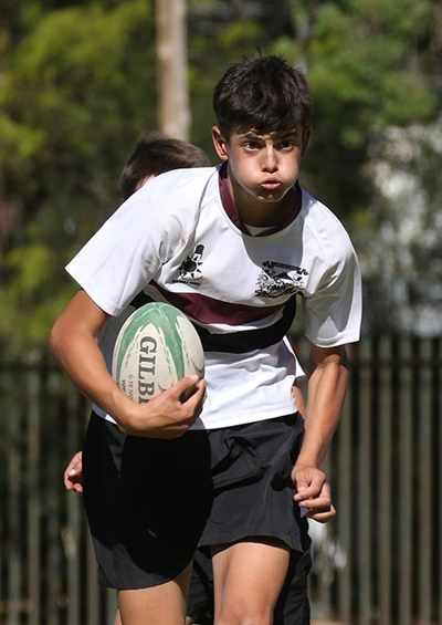 Volkskool blom ná rugbydroogte