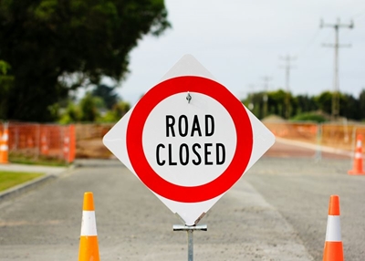 Tronkdrift crossing closed
