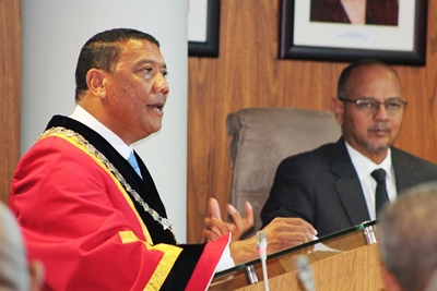 Five plead in George War on Waste case