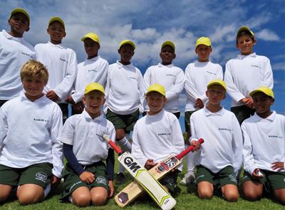 Karoo cricket team at PE tournament