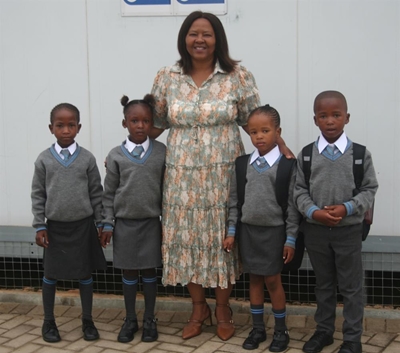 First day at Tabata Primary
