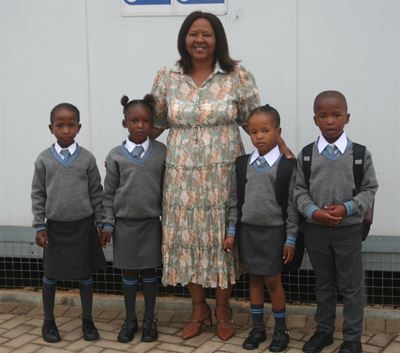 First day at Tabata Primary