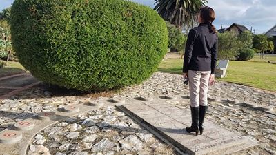 Wees ’n gnomon in Stilbaai 