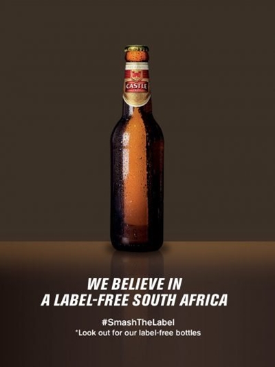 Castle Lager gets naked in solidarity with Willemse