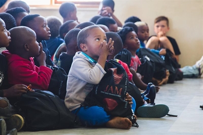 Christmas wonder comes to children