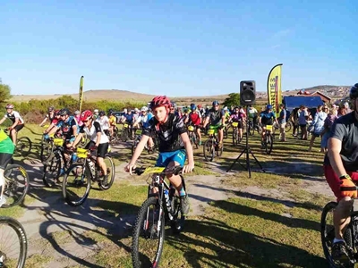Hartenbos se bergfiets-prettrap
