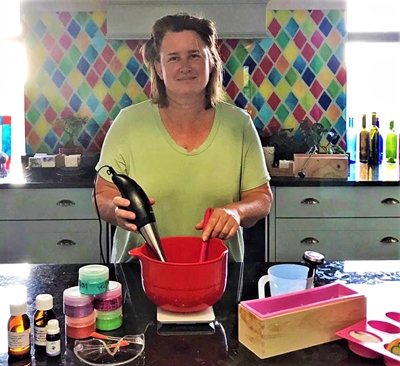 Making soap is relaxing, fun hobby