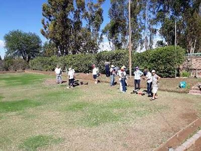 Garden and Social Club go bowling