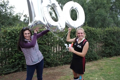 100 wedstryde vir Volksie Inge