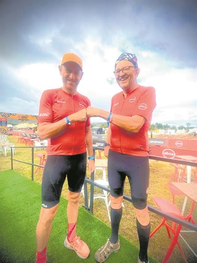 Van der Veen competes in Cape Epic