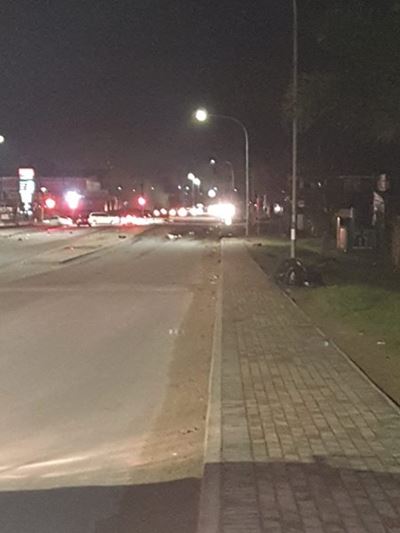 Roads closed after protest action