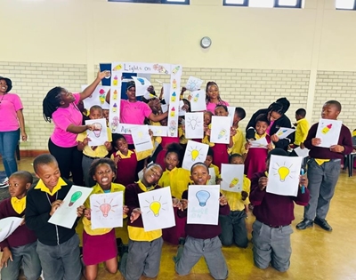 George lights up for after school programmes