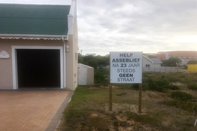 Inwoners vra vir teerpad