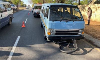 Cyclist dies after being dragged by taxi in Gallo Manor